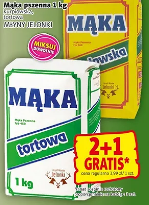 Mąka pszenna tortowa promocja w Prim Market