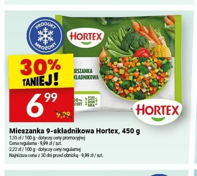 Mieszanka 9-składnikowa Hortex promocja w Twój Market