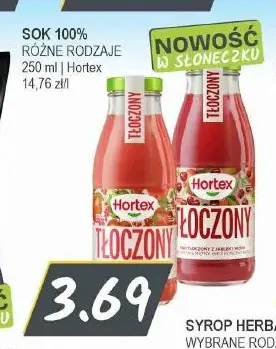 Sok Hortex 100% promocja w Słoneczko