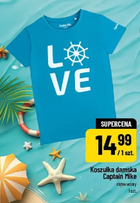 Koszulka damska Captain Mike promocja w POLOmarket