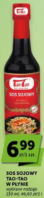 Sos sojowy Tao-Tao w płynie wybrane rodzaje promocja w Euro Sklep