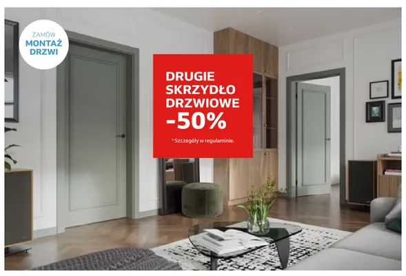 Skrzydło drzwiowe promocja w Komfort