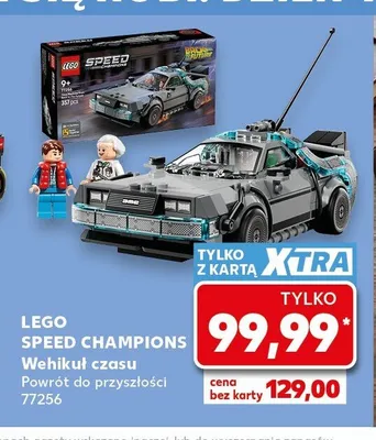 Klocki LEGO Speed Champions Wehikuł czasu Powrót do przyszłości 77256 promocja w Kaufland