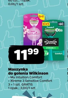 Maszynka do golenia Wilkinson My Intuition Comfort promocja w Netto