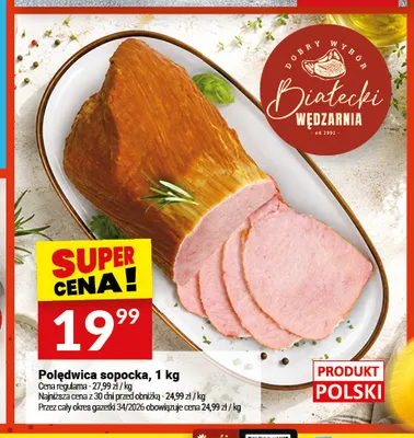 Polędwica sopocka promocja w Twój Market