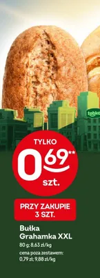 Bułka Grahamka XXL promocja w Żabka