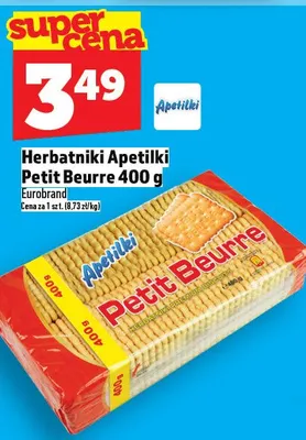 Herbatniki Petit Beurre promocja w TOPAZ