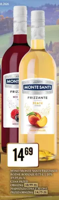 Wino Monte Santi Frizzante promocja w Dino