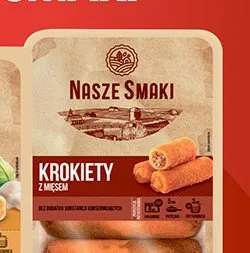 Krokiety z mięsem Nasze Smaki promocja w Biedronka