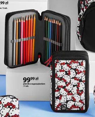 Piórnik z wyposażeniem Hello Kitty promocja w Empik