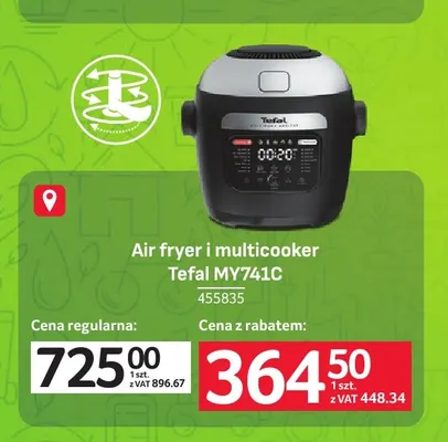 Air fryer i multicooker Tefal MY741C promocja w Selgros