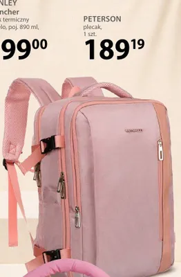 Plecak Peterson promocja w Hebe