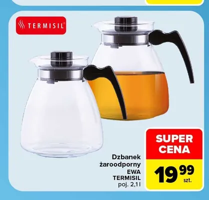 Dzbanek żaroodporny Termisil Ewa 2,1 l promocja w Carrefour