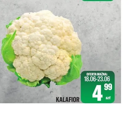 Kalafior promocja w Tomi Markt