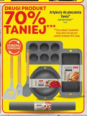 Artykuły do pieczenia Vavio promocja w POLOmarket