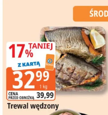 Trewal wędzony promocja w Leclerc