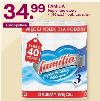 Papier toaletowy promocja w Frisco