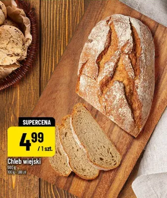 Chleb wiejski promocja w POLOmarket