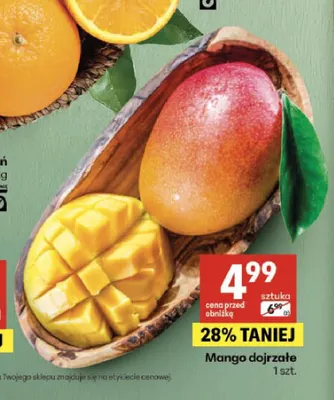 Mango dojrzałe promocja w Delikatesy Centrum