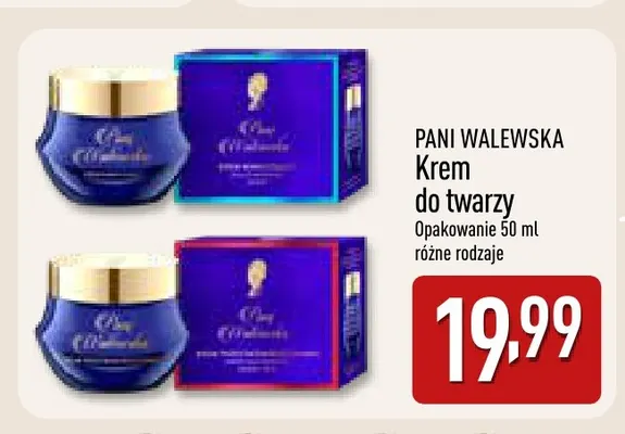 Krem do twarzy Pani Walewska promocja w Aldi