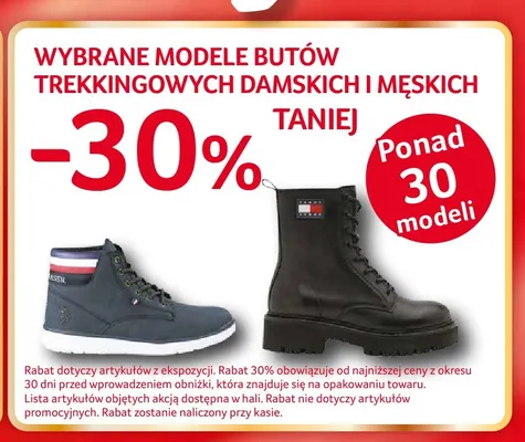 Modele butów trekkingowych damskich i męskich promocja w Selgros