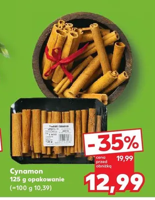 Cynamon w opakowaniu promocja w Kaufland