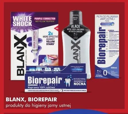 Produkty do higieny jamy ustnej Blanx promocja w Super-Pharm