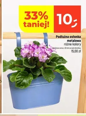 Podłużna osłonka metalowa promocja w Dealz