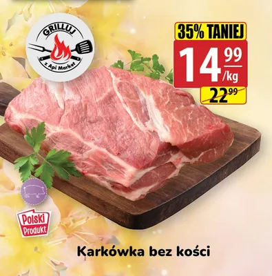 Karkówka bez kości polska promocja w API Market