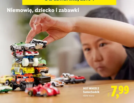 Samochodzik różne wzory promocja w Lidl
