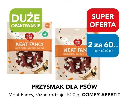 Przysmak dla psów Comfy Appetit Meat Fancy promocja w Aquael zoo