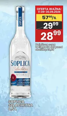 Wódka Soplica Szlachetna promocja w Wafelek