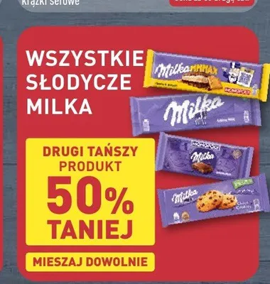 Czekolada Milka promocja w Aldi