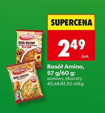 Rosół wołowy promocja w Biedronka