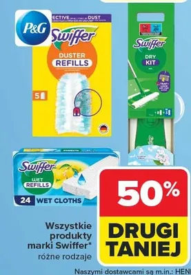 Wszystkie produkty marki Swiffer promocja w Carrefour Market