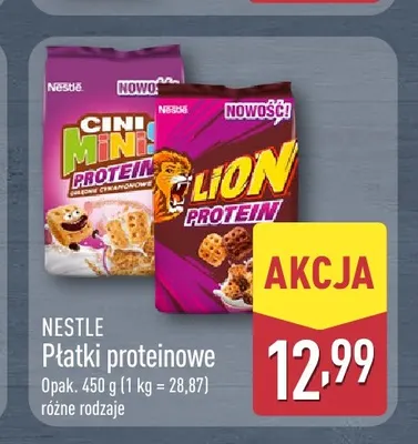 Płatki proteinowe Cini Minis Nestlé promocja w Aldi