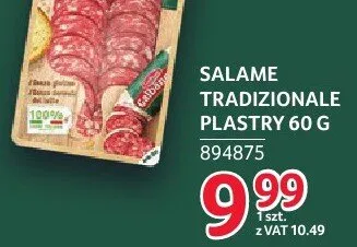 Salame Tradizionale Galbani plastry 60 g promocja w Selgros