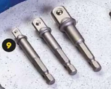 Adaptery do kluczy nasadowych, 3 szt. promocja w Biedronka