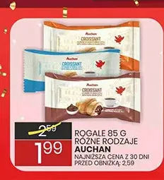 Rogale Auchan promocja w Wafelek