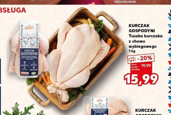 Tuszka kurczaka Kurczak Gospodyni promocja w Kaufland