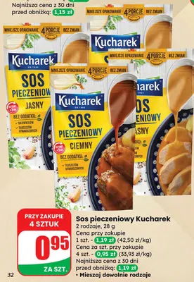 Sos pieczeniowy ciemny promocja w Dino