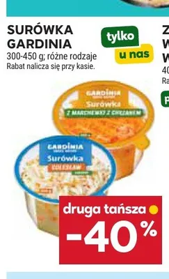 Surówka GARDINIA promocja w Stokrotka