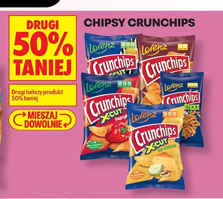 Chipsy Crunchips promocja w Biedronka