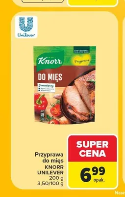 Przyprawa do mięs Knorr promocja w Carrefour