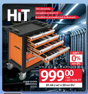Szafka serwisowa Sthor promocja w Selgros