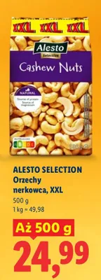 Orzechy nerkowca, XXL promocja w Lidl