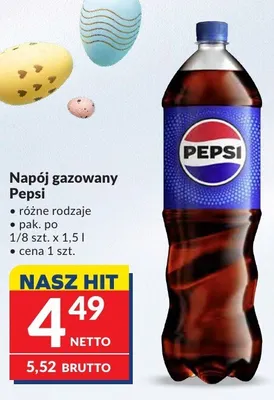 Napój gazowany Pepsi różne rodzaje promocja w Makro