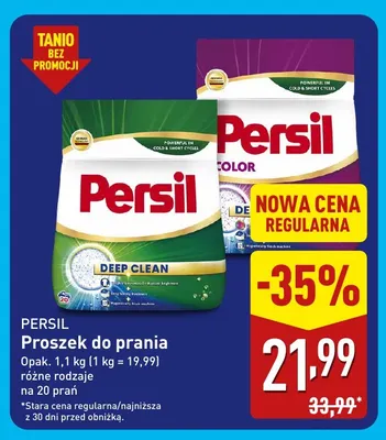 Proszek do prania Persil promocja w Aldi