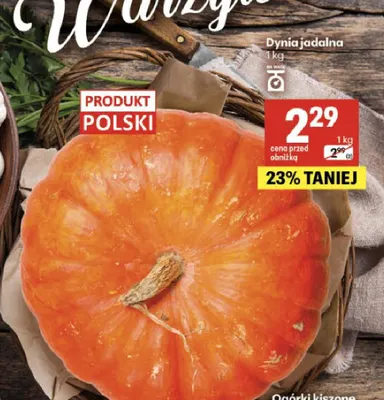 Dynia jadalna promocja w Delikatesy Centrum