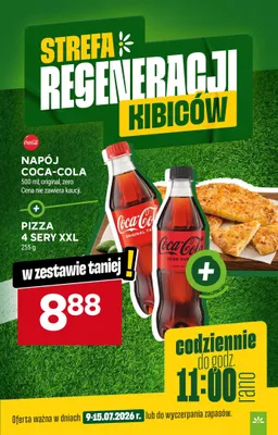 Zestaw napój Coca-Cola Zero + pizza 4 sery XXL promocja w Stokrotka
